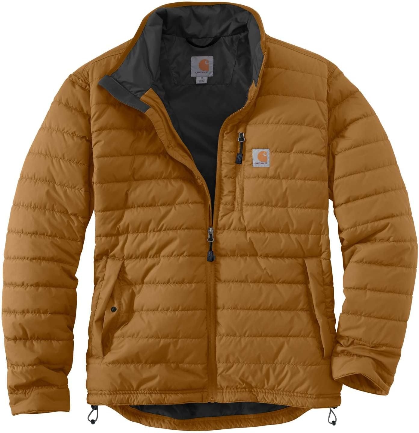image:imageCarhartt Mens Rain Defender Relaxed Fit Lightweight Insulated JacketCarhartt Brown