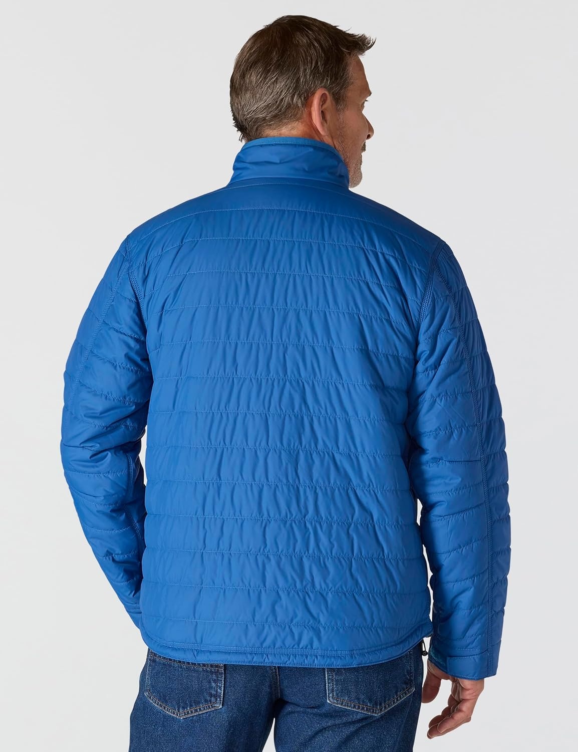 image:imageCarhartt Mens Rain Defender Relaxed Fit Lightweight Insulated JacketDark Horizon Blue
