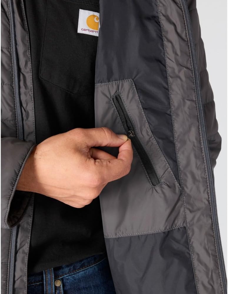 image:imageCarhartt Mens Rain Defender Relaxed Fit Lightweight Insulated JacketShadow