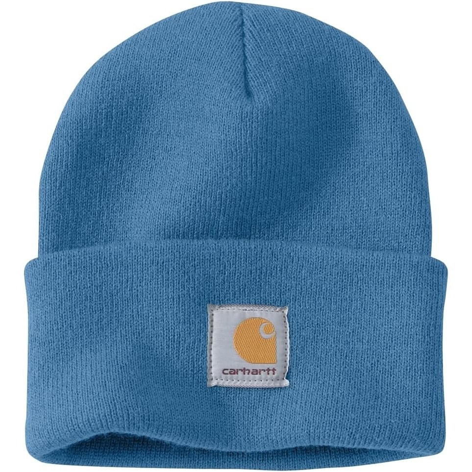 image:imageCarhartt Mens Knit Cuffed BeanieBlue Lagoon