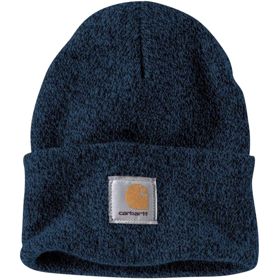 image:imageCarhartt Mens Knit Cuffed BeanieDark BlueNavy