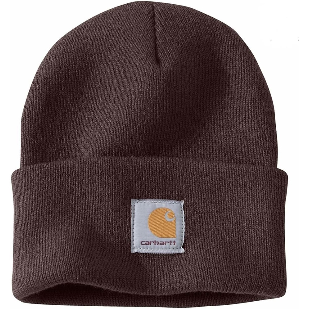 image:imageCarhartt Mens Knit Cuffed BeanieDark Brown