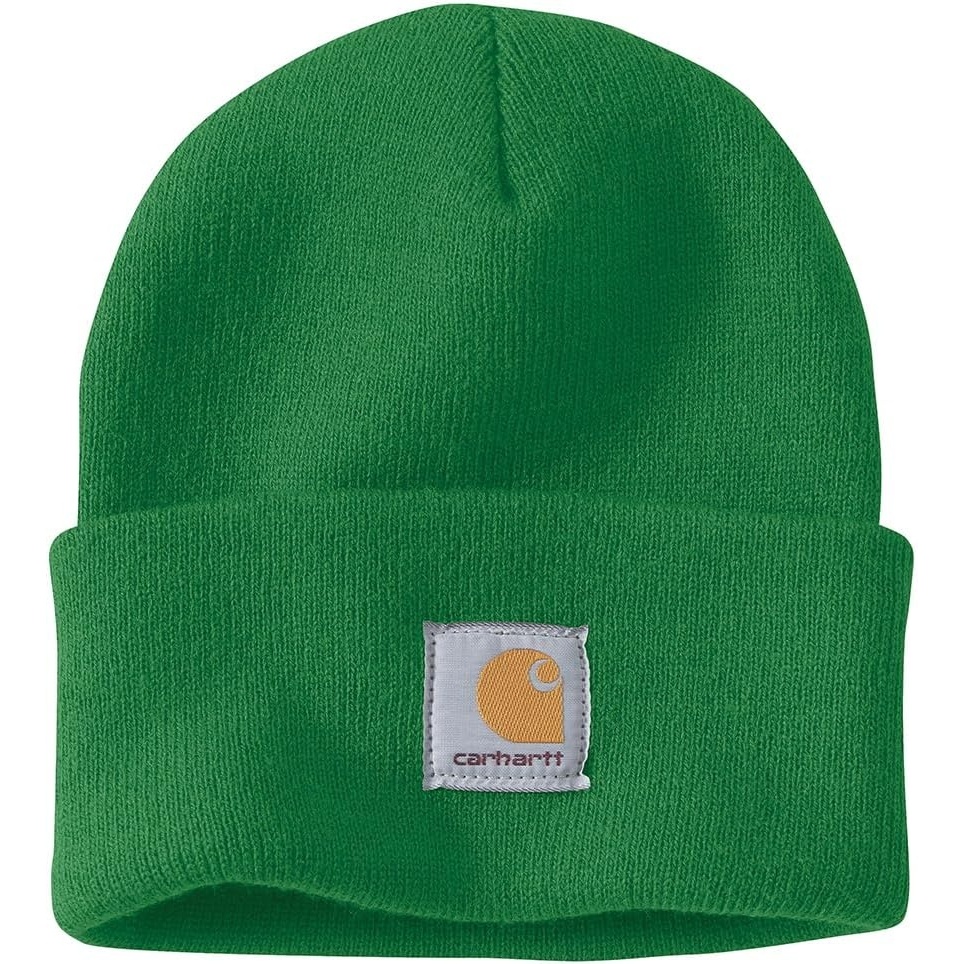 image:imageCarhartt Mens Knit Cuffed BeanieHolly Green