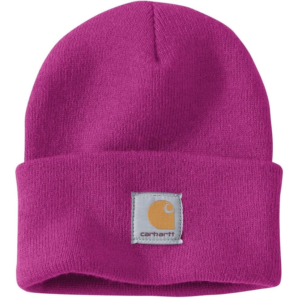 image:imageCarhartt Mens Knit Cuffed BeanieMagenta Agate