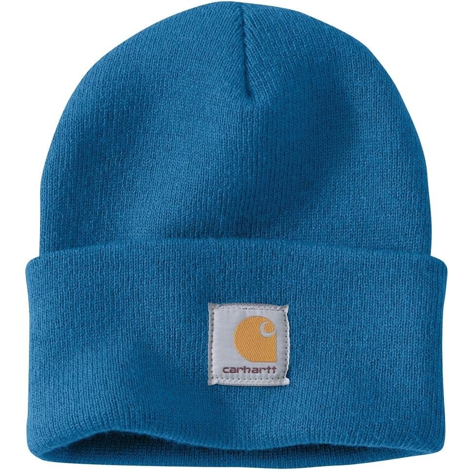 image:imageCarhartt Mens Knit Cuffed BeanieMarine Blue