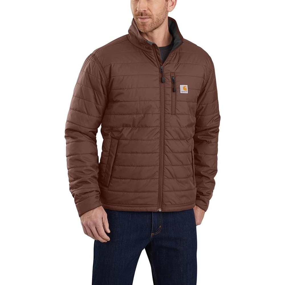 image:imageCarhartt Mens Rain Defender Relaxed Fit Lightweight Insulated JacketChestnut