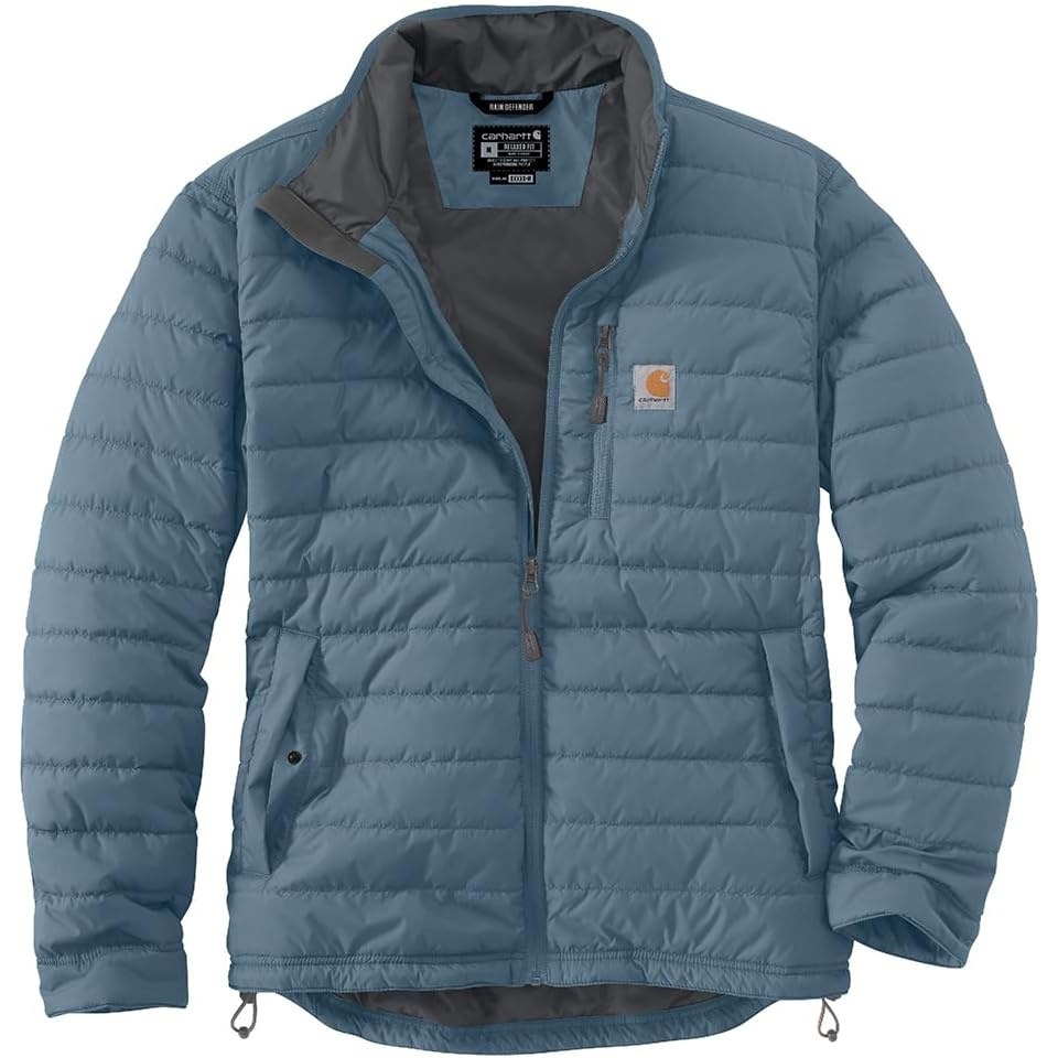 image:imageCarhartt Mens Rain Defender Relaxed Fit Lightweight Insulated JacketThundercloud