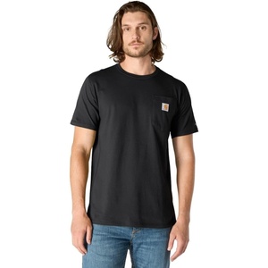 Carhartt Men’s Force Relaxed Fit Midweight Short-Sleeve Pocket T-Shirt(Black)