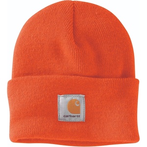 Carhartt Men’s Knit Cuffed Beanie(Brite Orange)