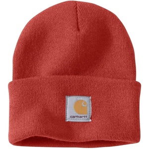 Carhartt Men’s Knit Cuffed Beanie(Chili)