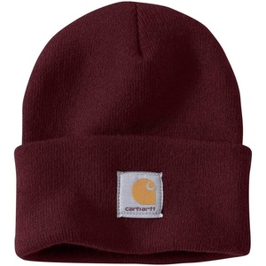 Carhartt Men’s Knit Cuffed Beanie(Port)