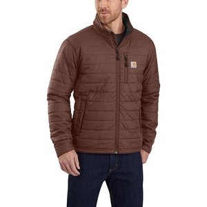 Carhartt Men’s Rain Defender Relaxed Fit Lightweight Insulated Jacket(Chestnut)