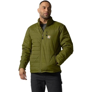 Carhartt Men’s Rain Defender Relaxed Fit Lightweight Insulated Jacket(Dark Bronzed Green)