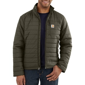 Carhartt Men’s Rain Defender Relaxed Fit Lightweight Insulated Jacket(Moss)